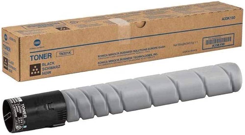 TONER ORIGINAL KONICA MINOLTA TN-321K PRETO