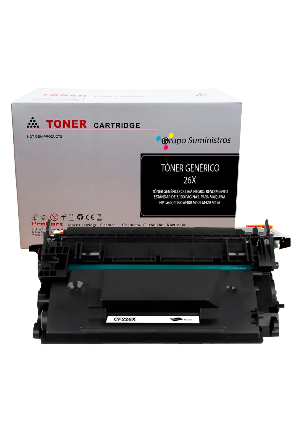 TONER ORIGINAL HP CF26X