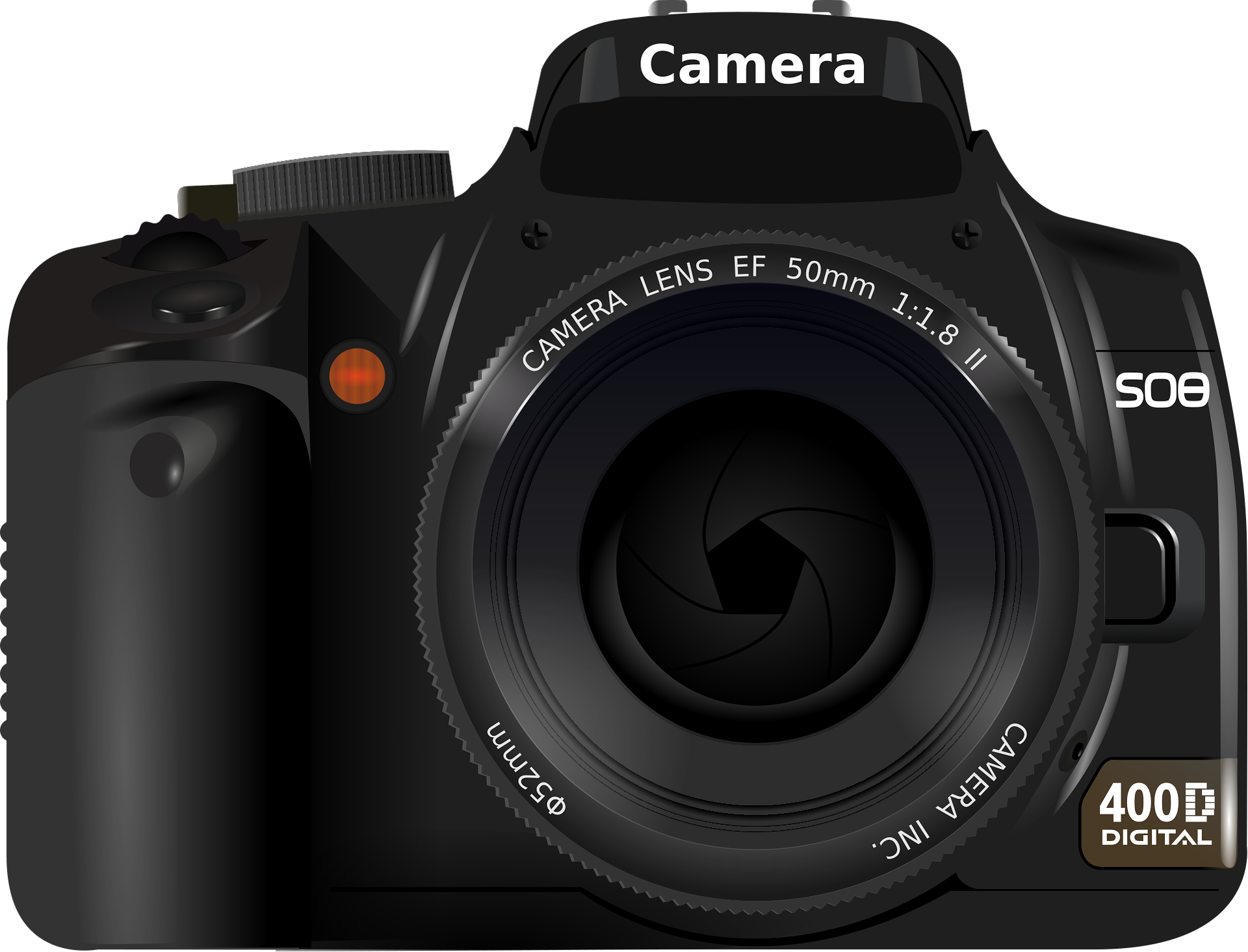 Camera Semi-Profissional Lente 40x 50Pixel