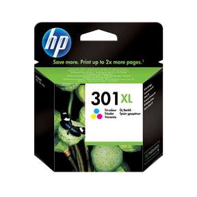 TINTEIRO ORIGINAL HP 301XL COLOR
