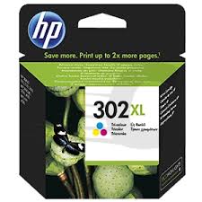 TINTEIRO ORIGINAL HP 302XL COLOR
