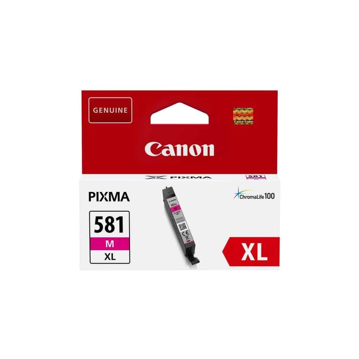 TINTEIRO ORIGINAL CANON PIXMA 581XL MAGENTA