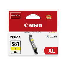 TINTEIRO ORIGINAL CANON PIXMA 581XL AMARELO