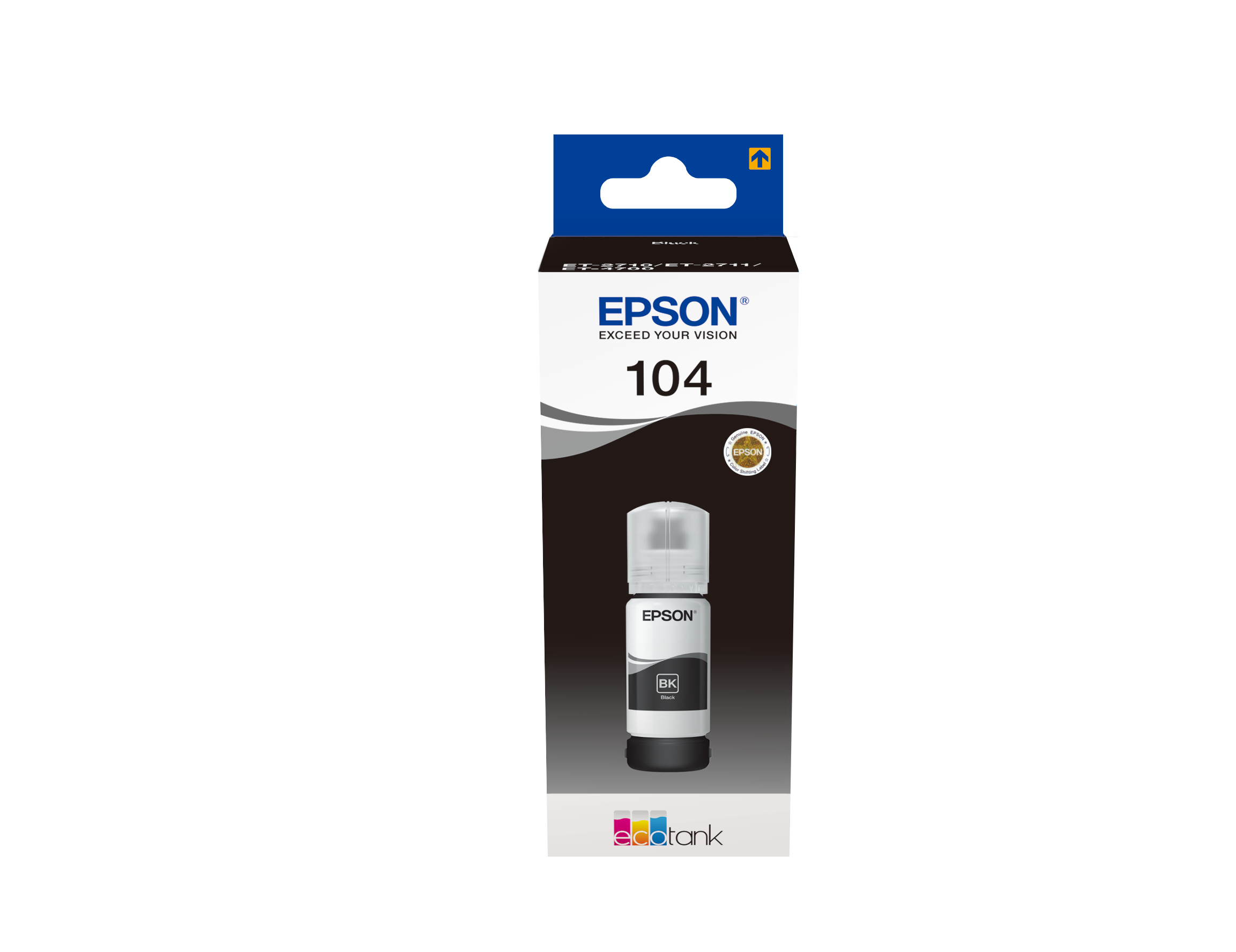 TINTEIRO ORIGINAL EPSON 104 BLACK