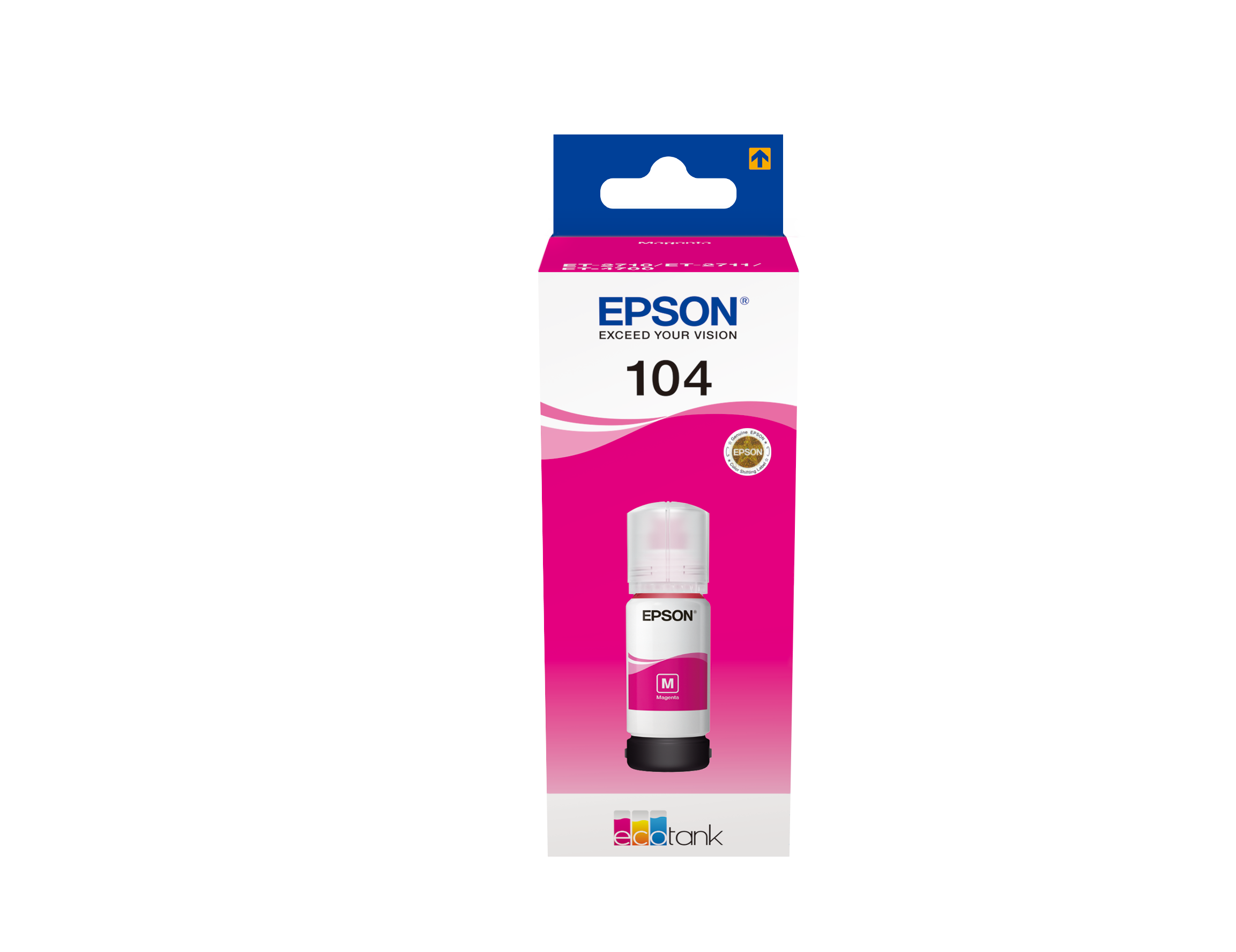 TINTEIRO ORIGINAL EPSON 104 MAGENTA