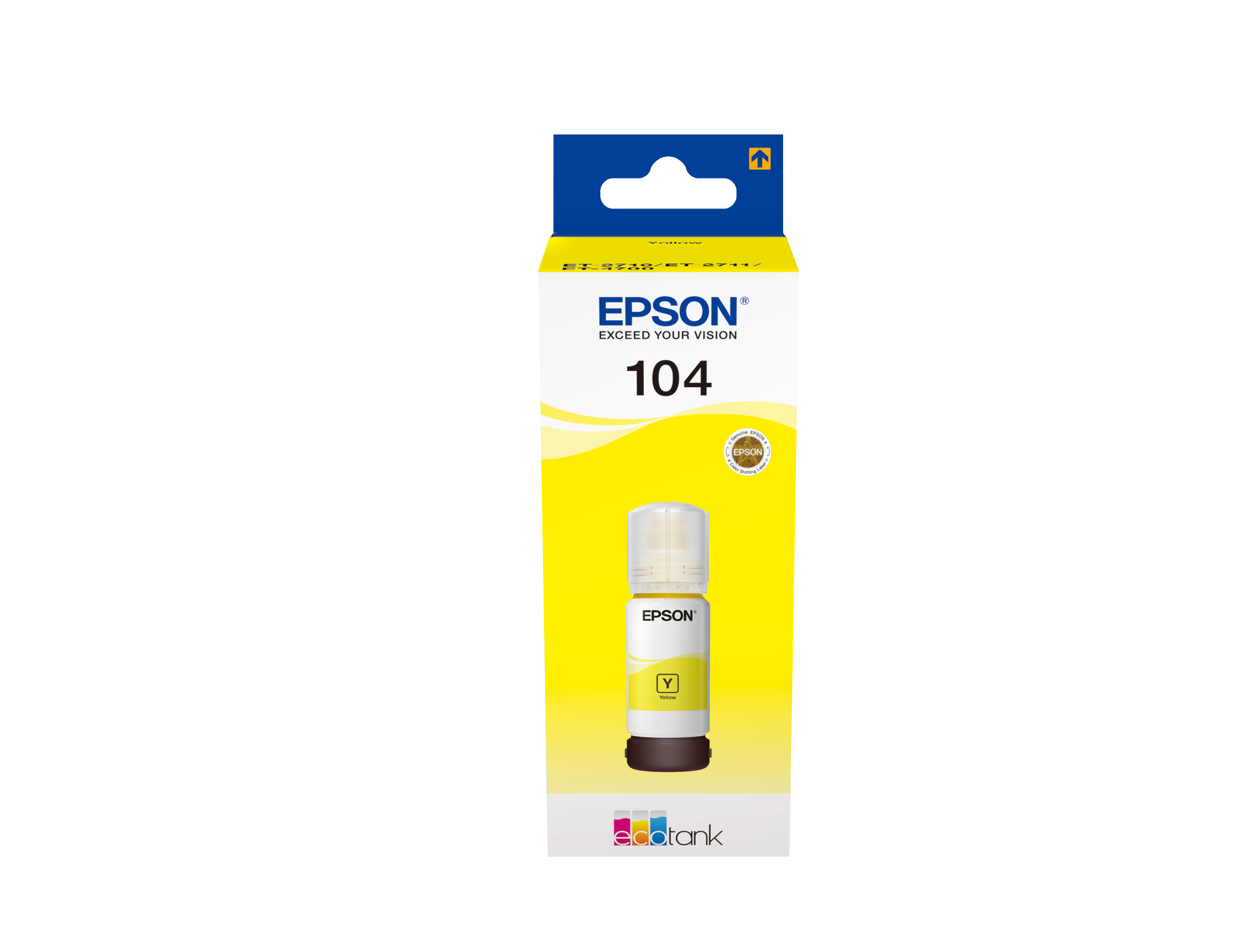 TINTEIRO ORIGINAL EPSON 104 YELLOW