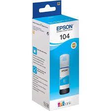 TINTEIRO ORIGINAL EPSON 104 CYAN