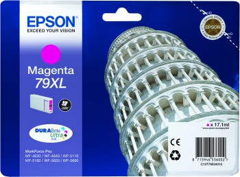 TINTEIRO ORIGINAL EPSON 79XL MAGENTA