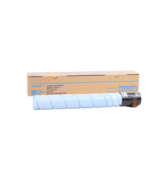 TONER COMPATIVEL KONICA MINLTA TN-321K  CYAN