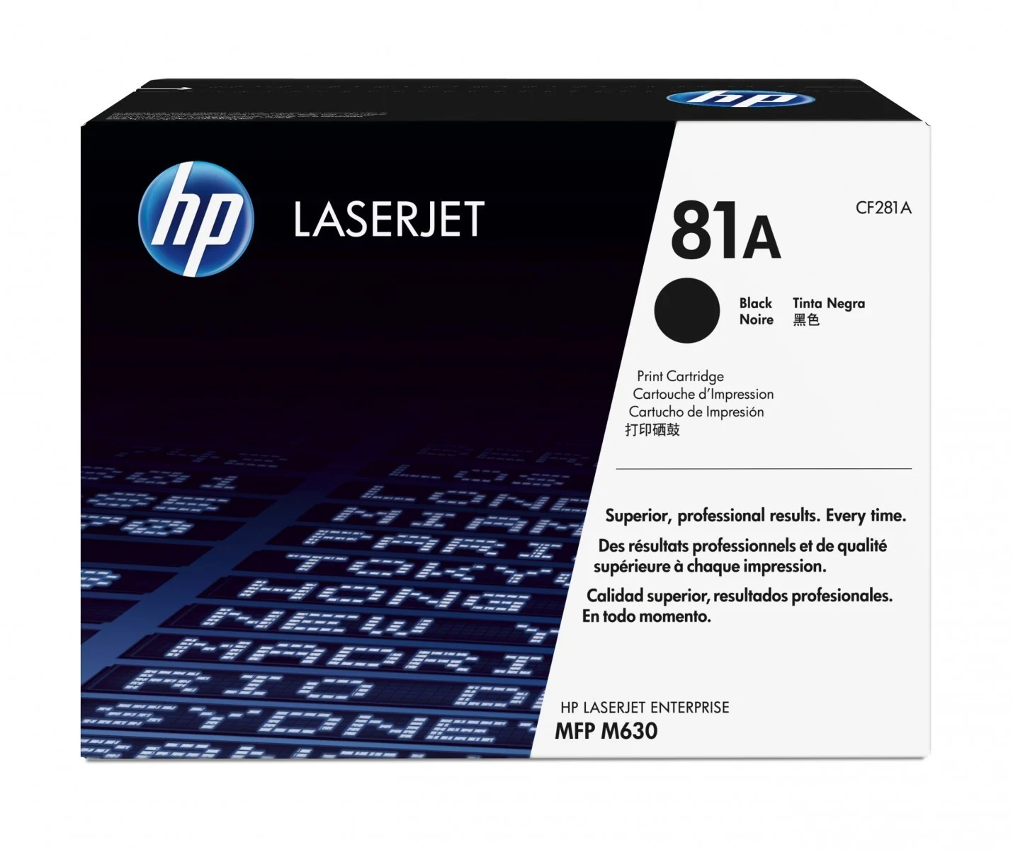 TONER ORIGINAL HP CF281A  PRETO